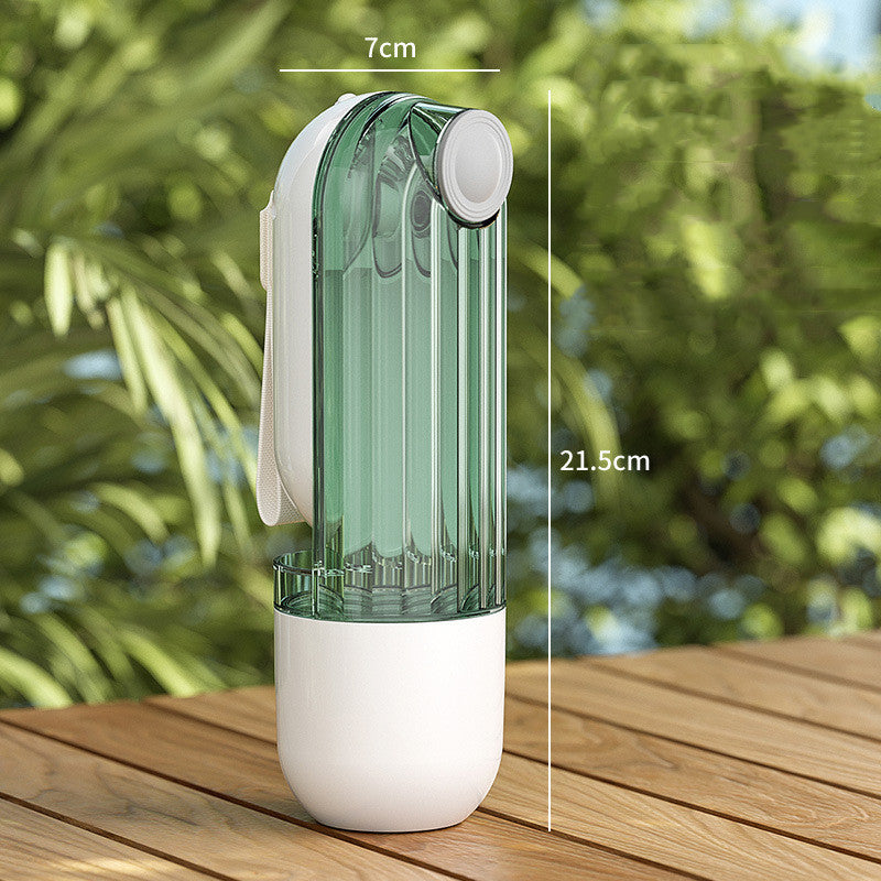 Borraccia 2 in 1 per Cani - Dispenser d’Acqua e Cibo Portatile