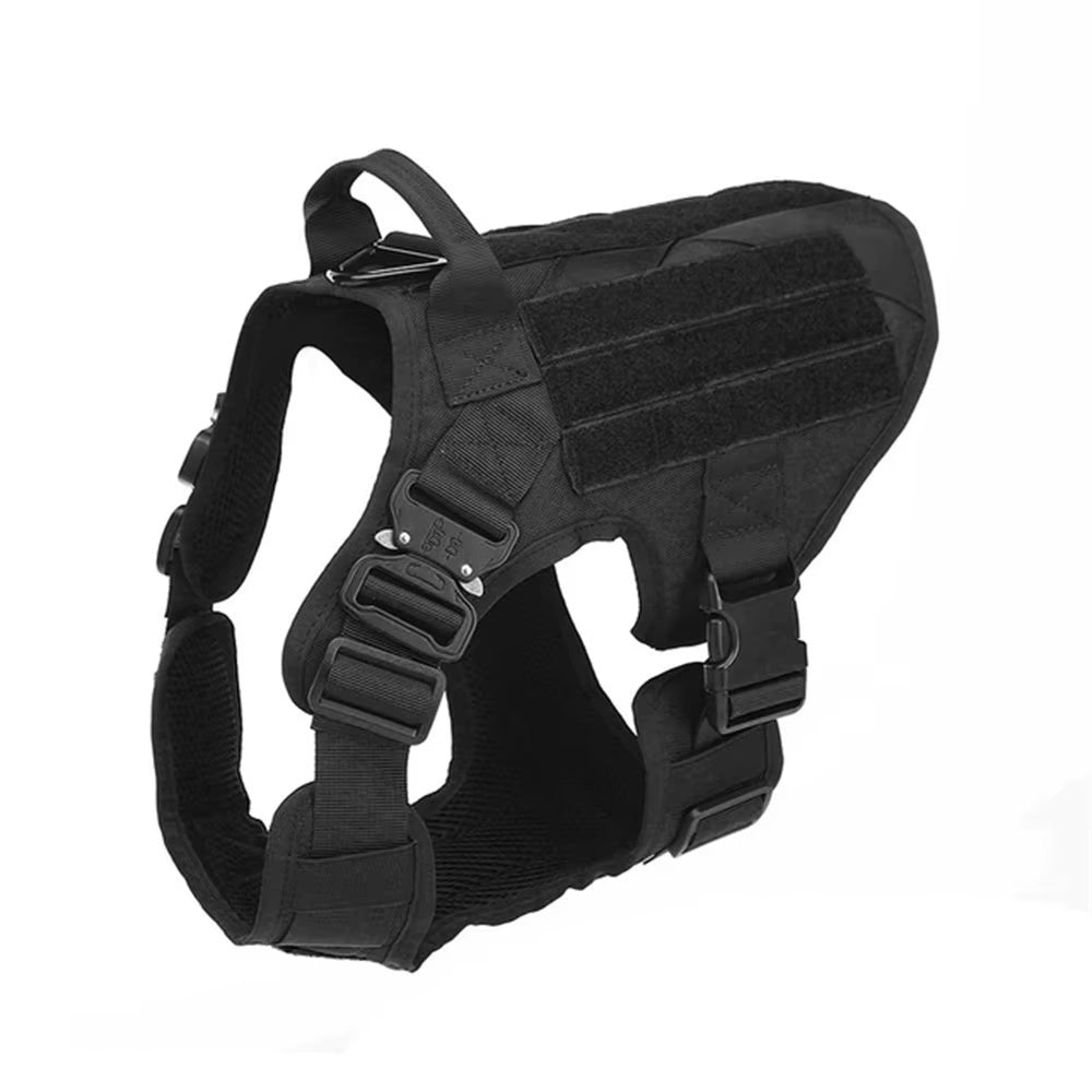 Pettorina Tattica per Cani in Nylon Mimetico 1000D